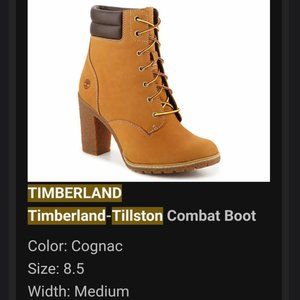 ✩NWOB TIMBERLAND TILLSTON HEELED COMBAT BOOT✩
